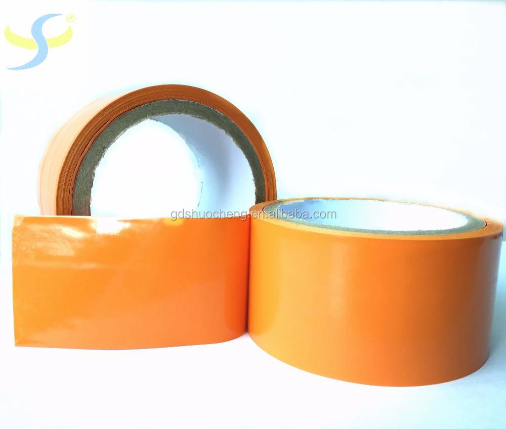 Brand New High Quality Orange Pvc Protective Film For Door,Window Profile